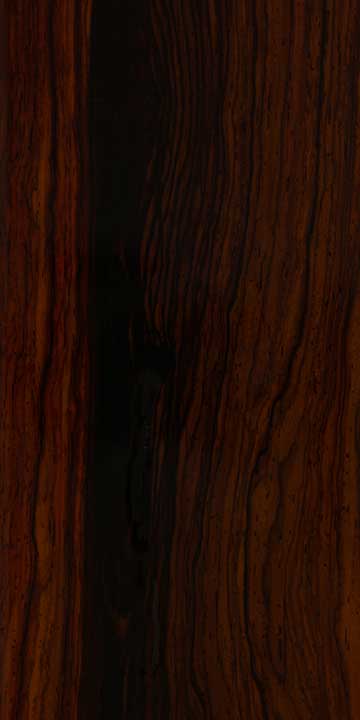 Кокоболо (Dalbergia retusa) – древесина под лаком